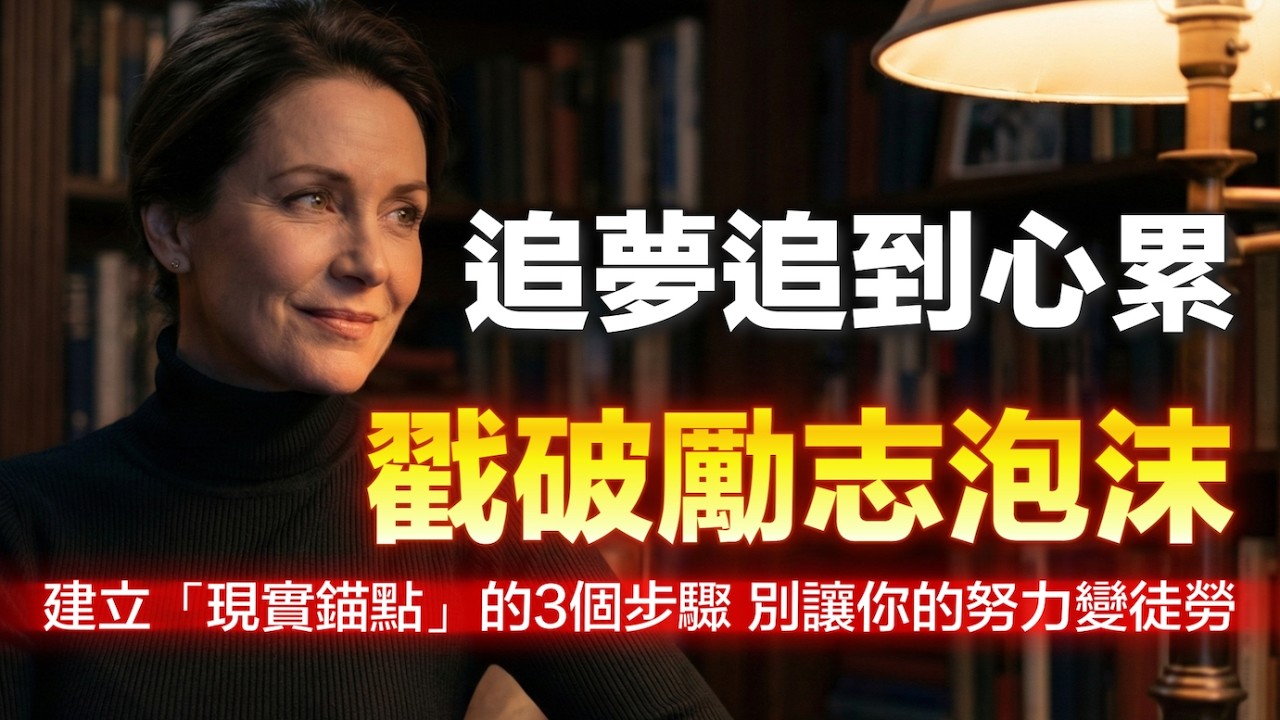 你以為的夢想，其實是逃避現實的藉口丨戳破勵志泡沫