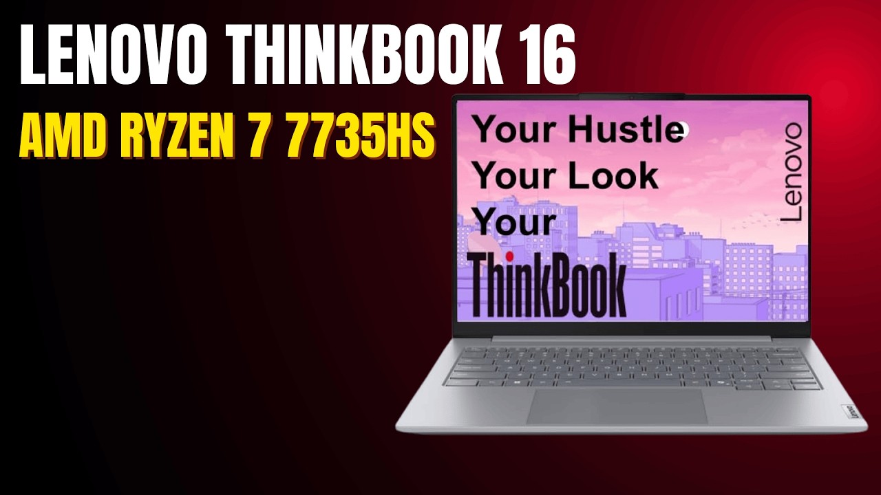 Lenovo ThinkBook 16, AMD Ryzen 7 7735HS,21MWA0R4IN,Arctic Grey