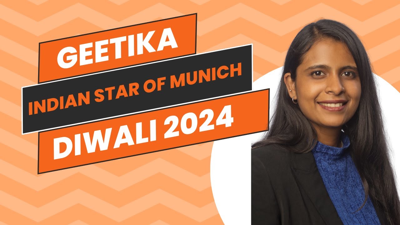 A mesmerizing singing performance by Geetika at the Indian Star of Munich, Diwali 2024!