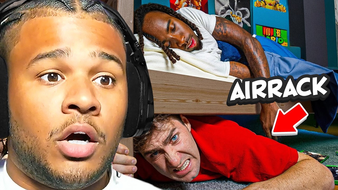 Airrack Hid in The AMP House for 24 Hours..