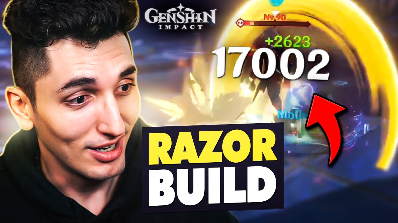 GUIA DO RAZOR: O MAIOR DANO FISÍCO | BUILD GENSHIN IMPACT