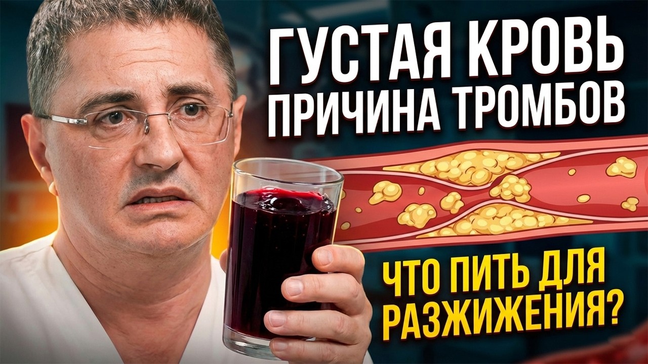 ВАША КРОВЬ — КАК ГУСТОЙ КИСЕЛЬ? 🛑 СРОЧНО НАЧНИТЕ ЕСТЬ ЭТУ ЯГОДУ! ЧИСТИТ СОСУДЫ 🍒🚀ДОКТОР МЯСНИКОВ