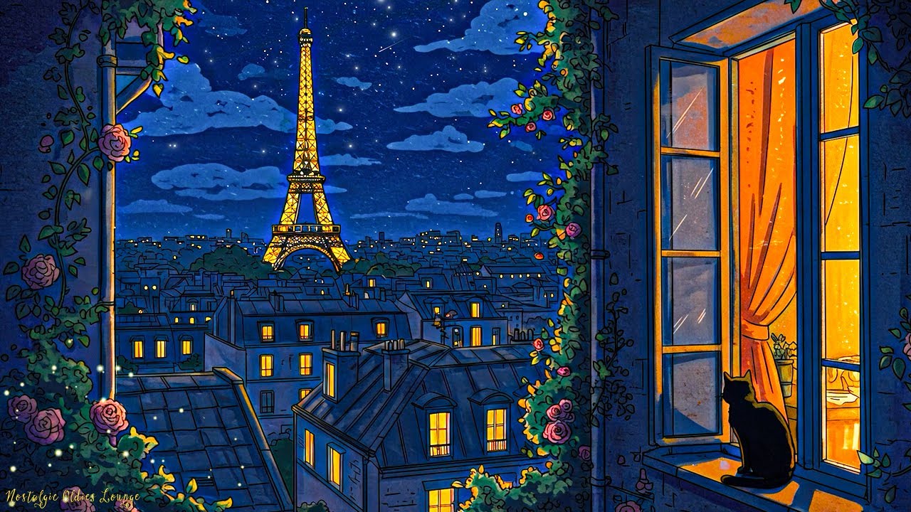 It&rsquo;s summer in 1940s Paris with distant oldies playing in another room🌙perfect night to relax, sleep
