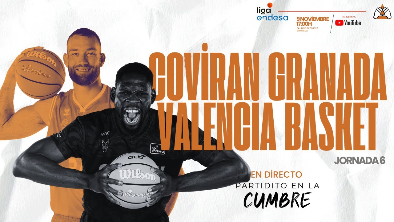 🏀 DIRECTO ACB: COVIRAN GRANADA-VALENCIA BASKET | Jornada 6 Liga Endesa