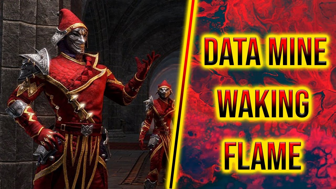 Data mine Waking Flame - ESO - Blackwood