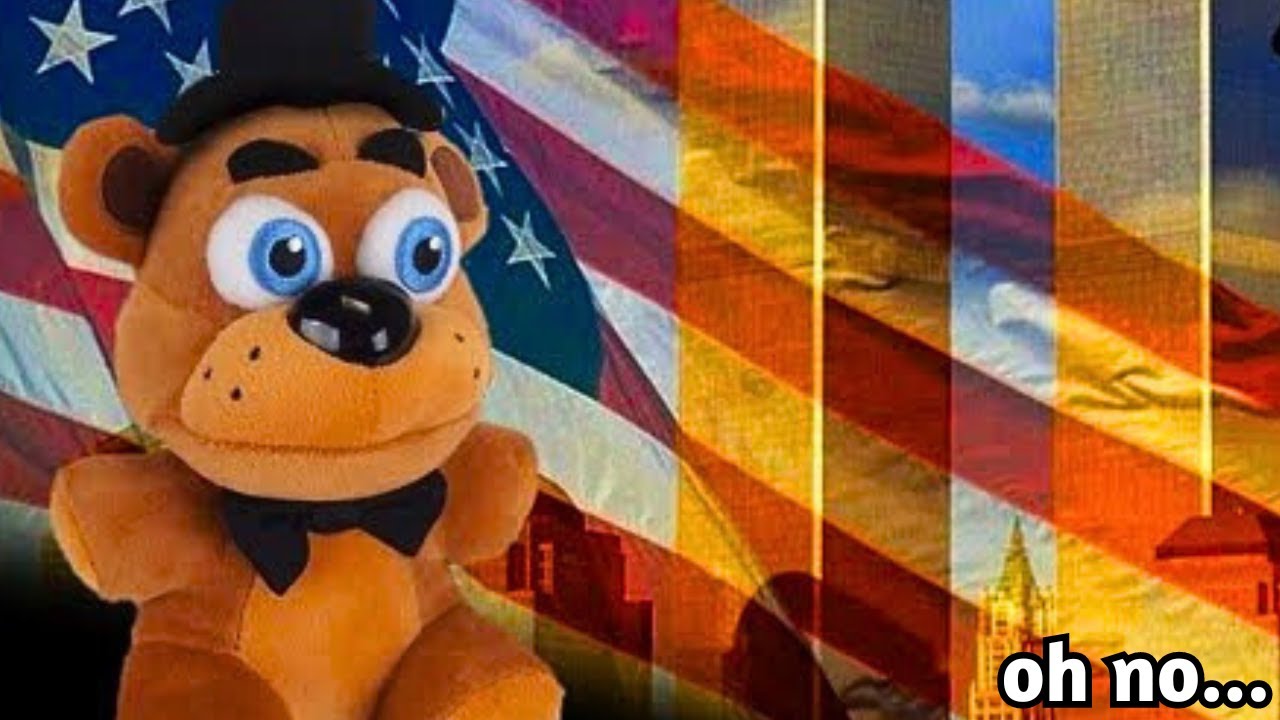 Видео с плюшевой игрушкой FNAF о событиях 11 сентября (вы не поверите)