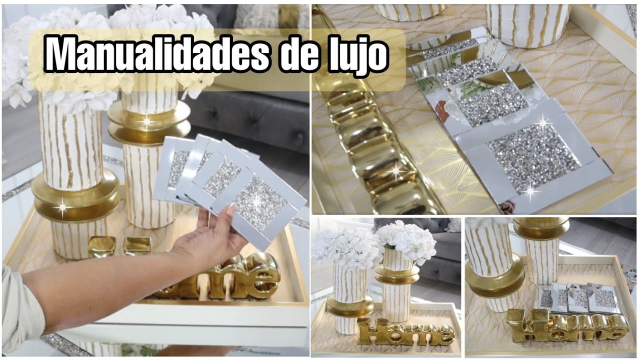 2 FORMAS DE HACER MANUALIDADES DE LUJO💎