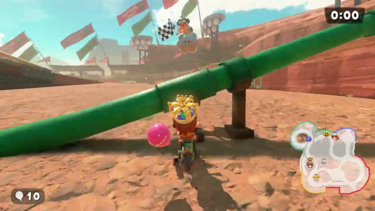 マリオカートワールド　元10000勢のバトル