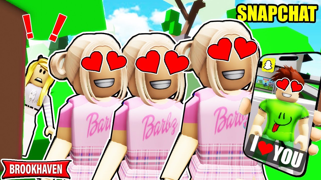 PRZYŁAPAŁAM TROJACZKI NA RANDKOWANIU NA SNAPCHACIE!😲 Brookhaven Rp| Vito i Bella