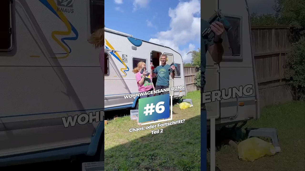 Maxxfan & Stauklappen Einbau - gro&szlig;e Wohnwagen Ver&auml;nderungen! #wohnwagen #wohnwagenrenovierung