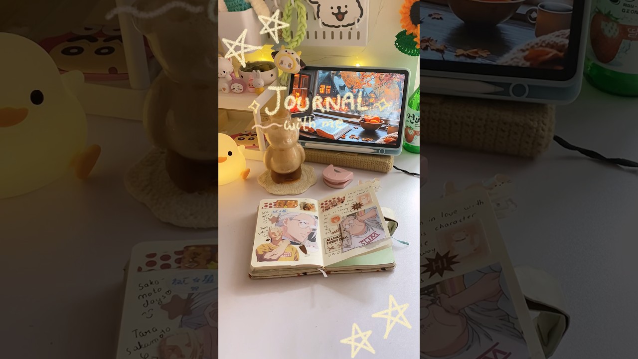 Journal with me | anime journal | sakamoto days 🧸 
