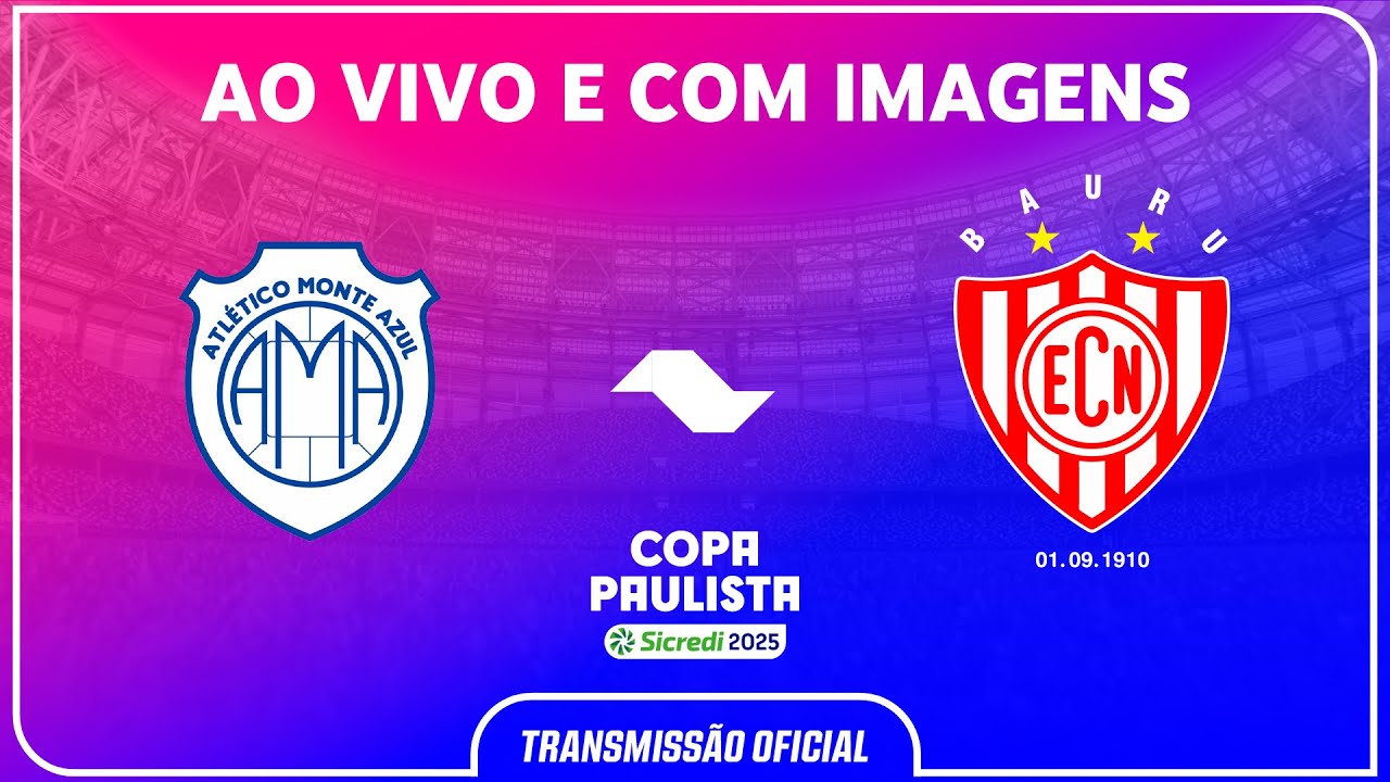 JOGO COMPLETO: MONTE AZUL X NOROESTE | RODADA 5 | COPA PAULISTA SICREDI 2025