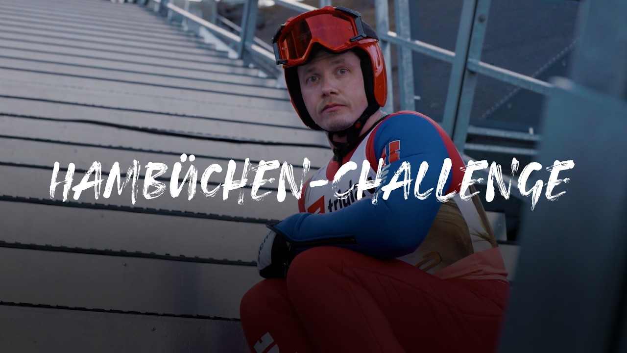 Hamb&uuml;chen Challenge | Fabi als Skispringer - Teil 2: Mutprobe mit Eisenbichler | Olympia 2026