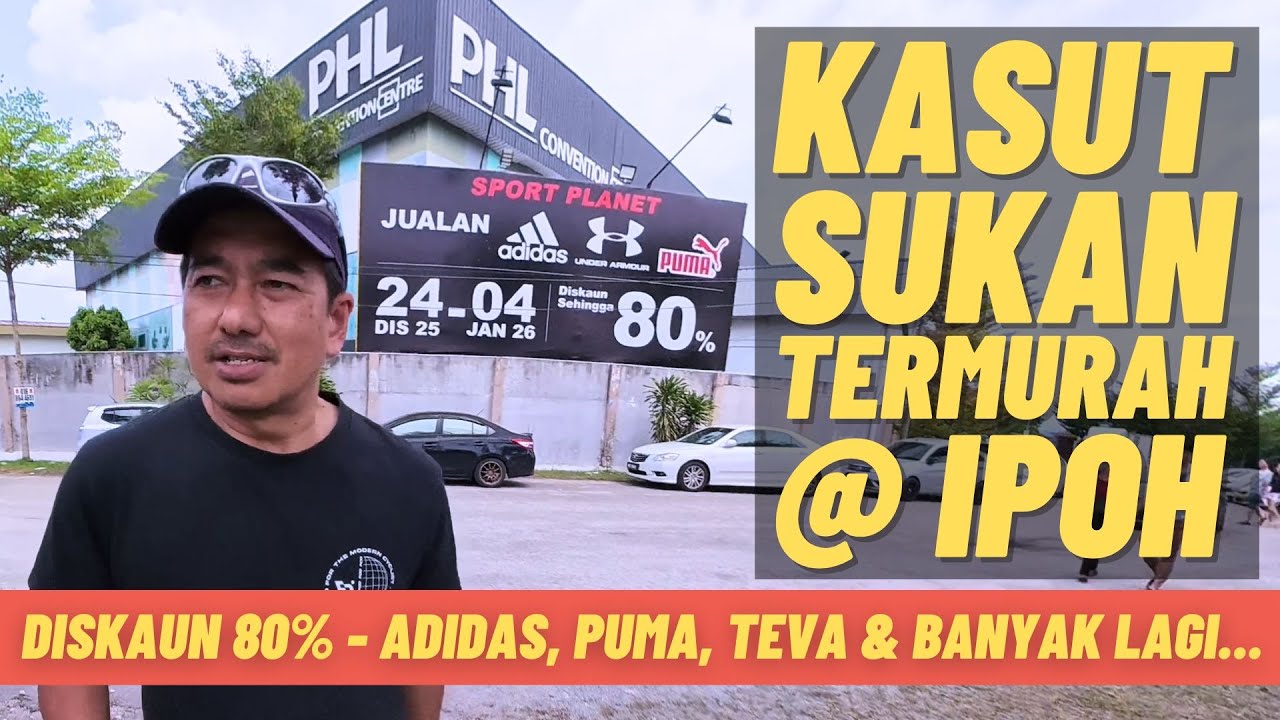 JUALAN KASUT TERGILA di IPOH 😍 DISKAUN Sampai 80%