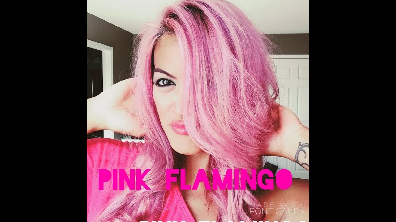 Pink Flamingo Hair Tutorial