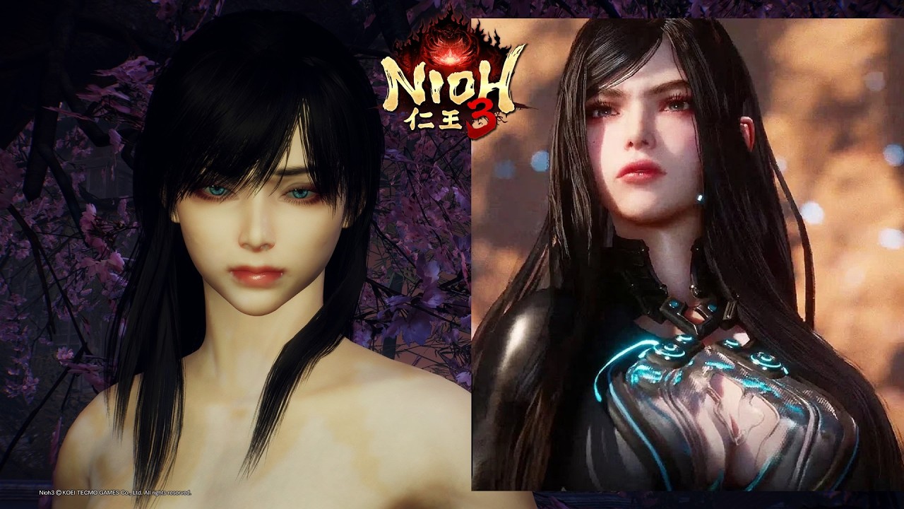 Nioh 3 Character Creation - Raven (Stellar Blade)