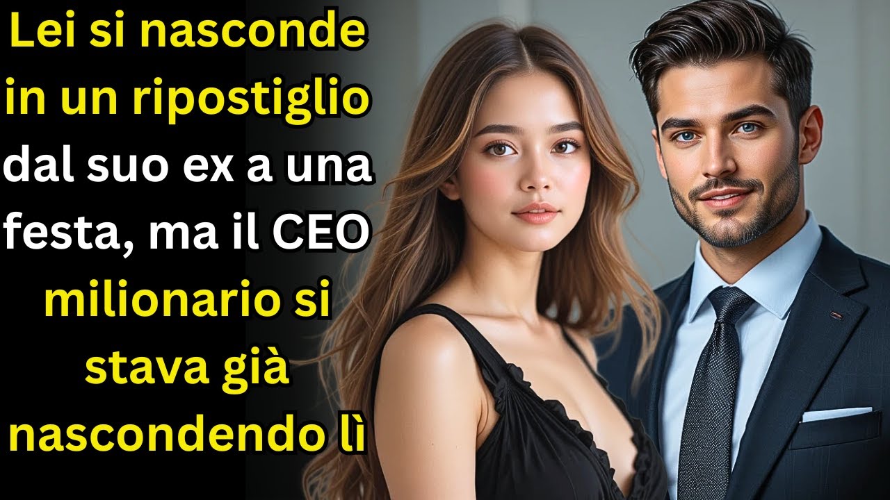 Lei si nasconde in un ripostiglio dal suo ex a una festa, ma il CEO milionario si stava già nasconde
