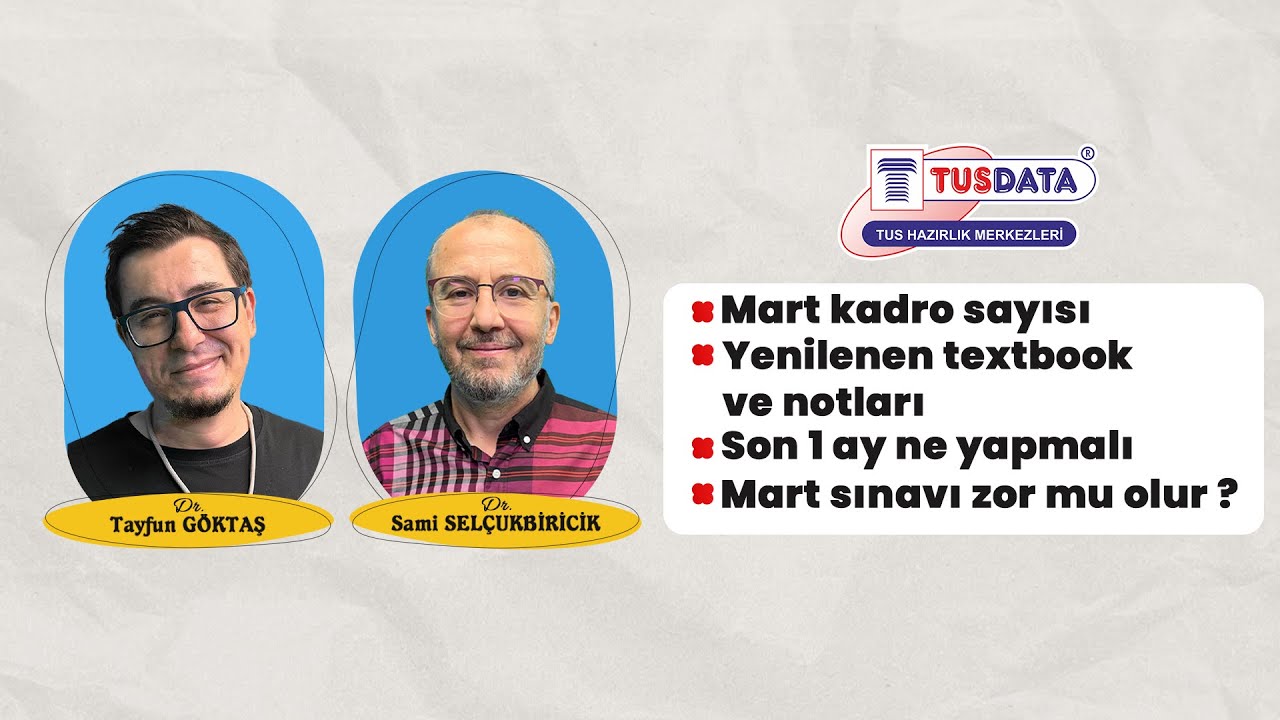 Mart Kadro Sayısı? Yenilenen textbook ve notlar? Son 1 ay ne yapmalı? Mart sınavı zor mu olur?