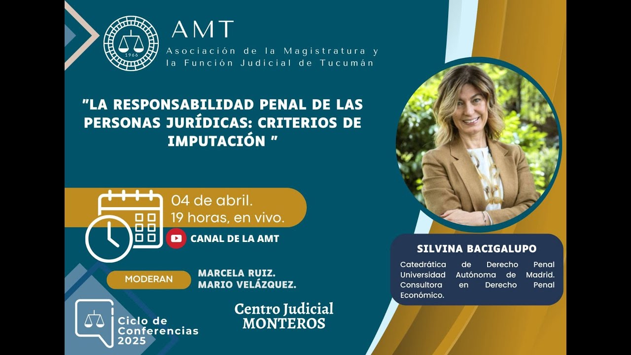 Dr. Silvina Bacigalupo- La responsabilidad penal de las personas jurídicas: criterios de imputación.