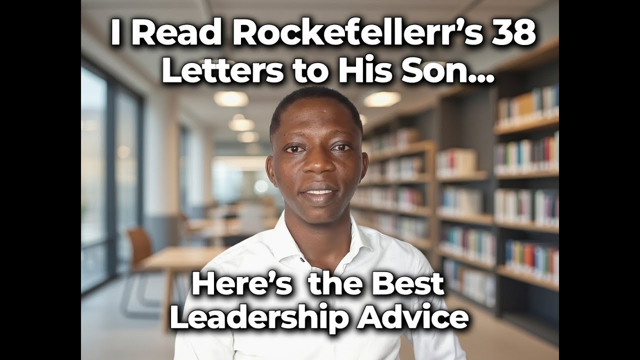 I Read Rockefeller's 38 Letters to His Son... Here's the Best Leadership Advice