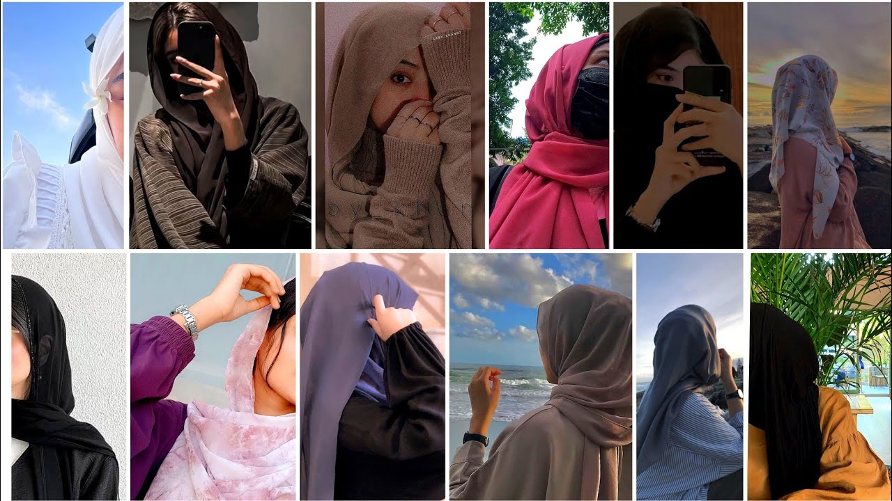 🦋Hidden Face Hijab girl Dpz 🧕🌺 beautiful | hijab girl profile pic 2024 @DpzCollection