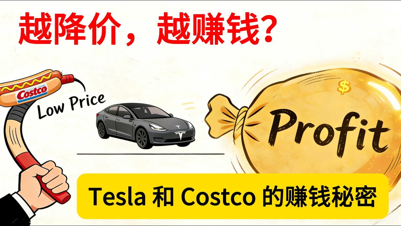 为什么越慷慨的公司越富有？揭秘 Costco 和 Tesla 的“不亏本降价”