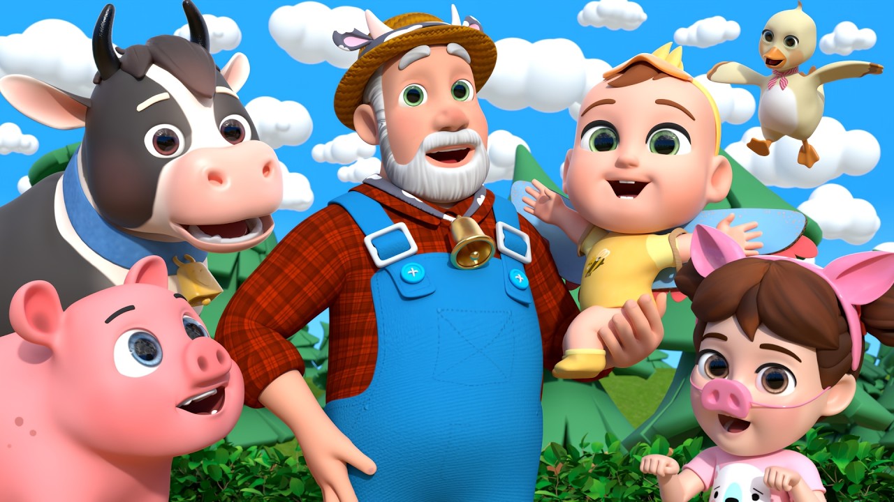 Let’s Go to the Farm! | Moo! Oink! Quack! Farm Animal Fun | Baby songs | Nursery Rhymes & Kids Songs