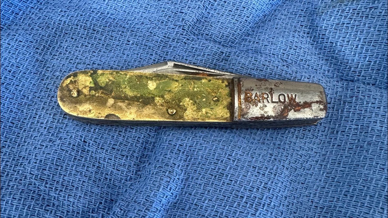 Can the rookie rehandle an old crusty Camillus Barlow and make it shine again?