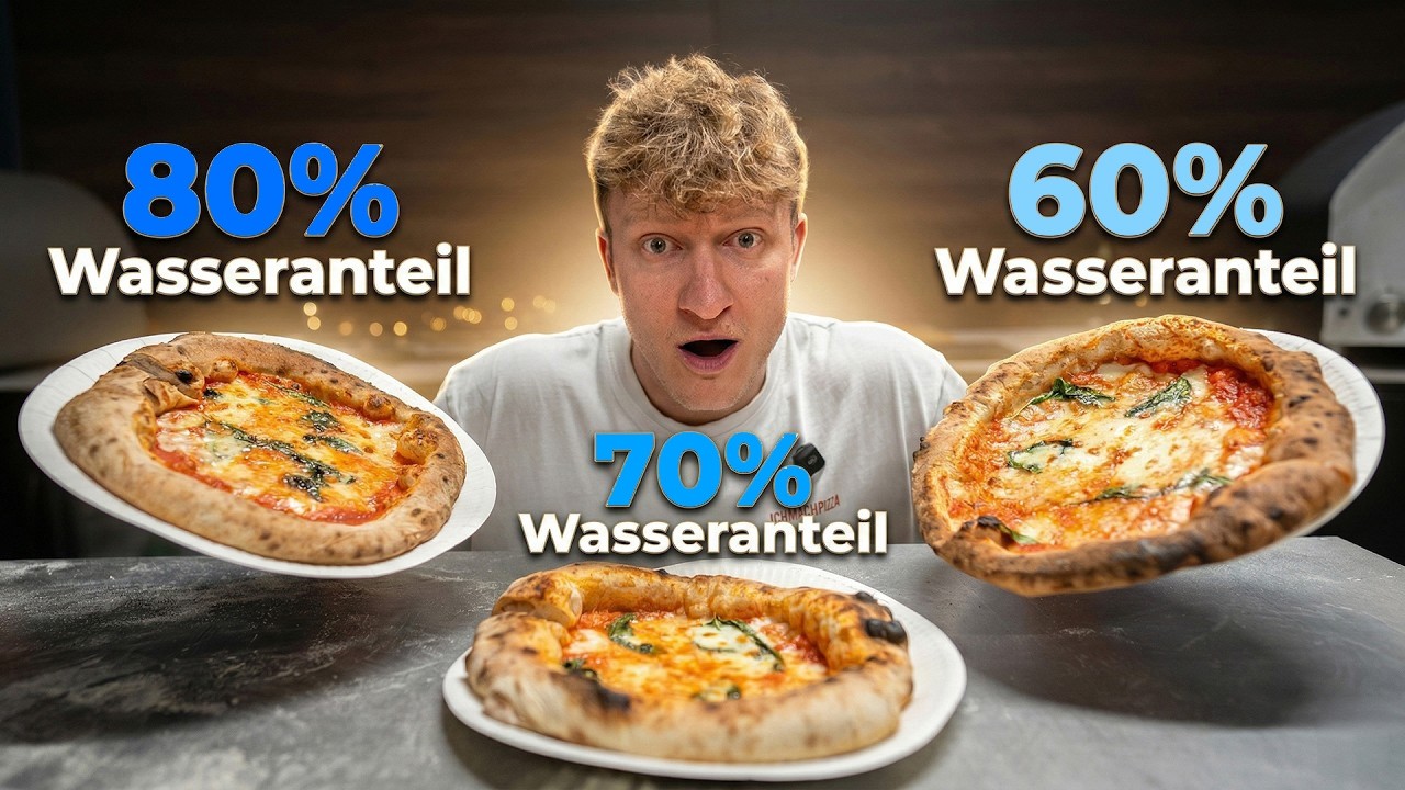 Hydration-Test: Wie viel Wasser braucht perfekte Pizza wirklich?