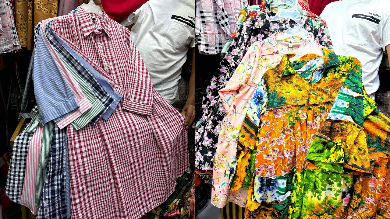 নতুন ডিজাইনের পকেট টপস/ক্রপ শার্ট/ওয়ানপিস | Onepiece tops/crop shirt collection 2025