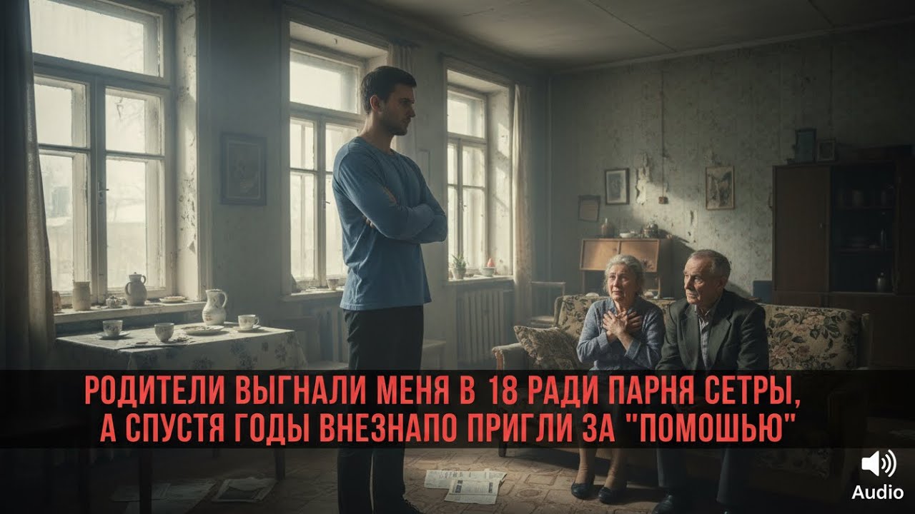 РОДИТЕЛИ ВЫГНАЛИ МЕНЯ В 18 РАДИ ПАРНЯ СЕСТРЫ, А СПУСТЯ ГОДЫ ВНЕЗАПНО ПРИШЛИ ЗА ПОМОЩЬЮ