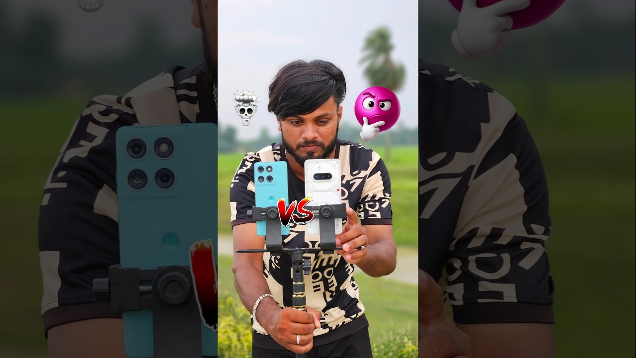 Moto Edge 60 Fusion Vs Nothing Phone (3a) Quick Camera Test