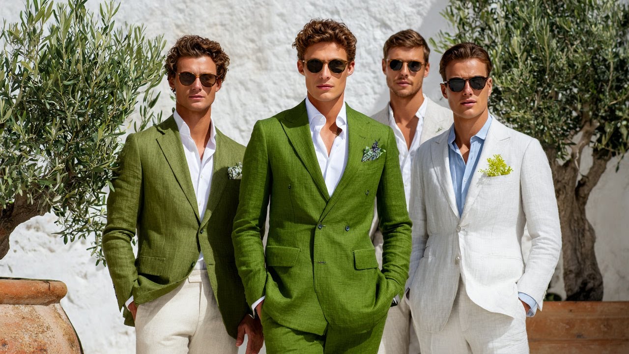 CHANEL Lauren SS 2026 | Olive & Ivory – Refined Summer Elegance for Men
