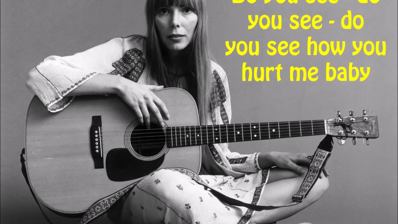 Joni Mitchell - All I Want with lyrics