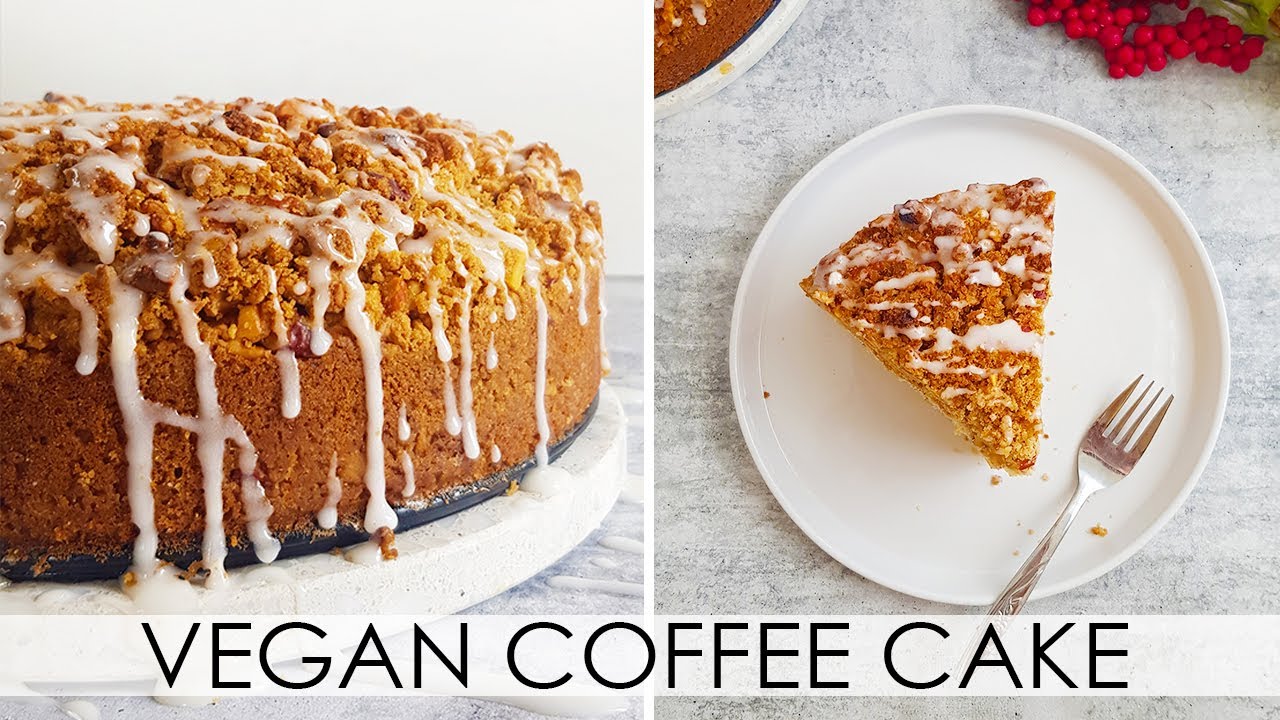 VEGAN COFFEE CAKE - 비건 케이크
