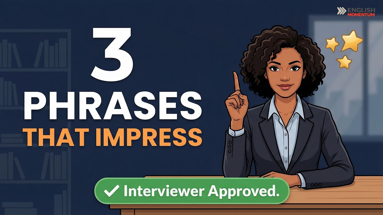 3 English Phrases That Impress Any Interviewer Instantly