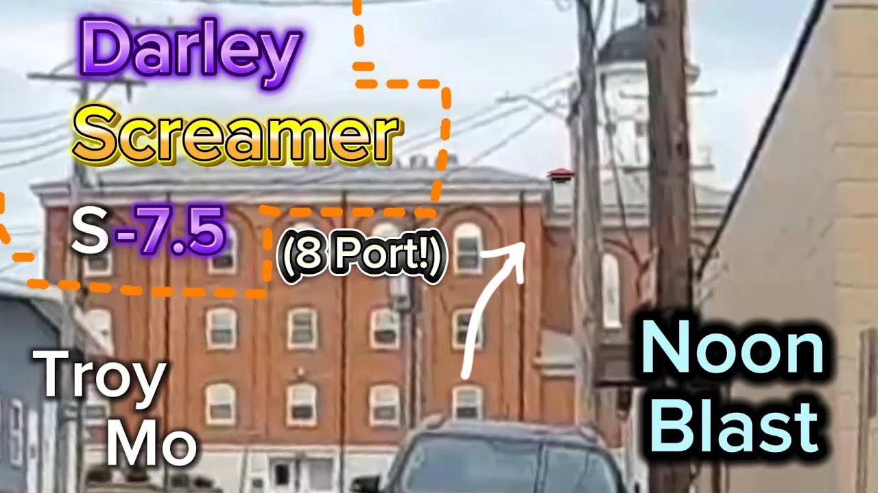 Darley Screamer S-7.5 (8 Port!) Noon Blast I Troy Mo I READ DESC.