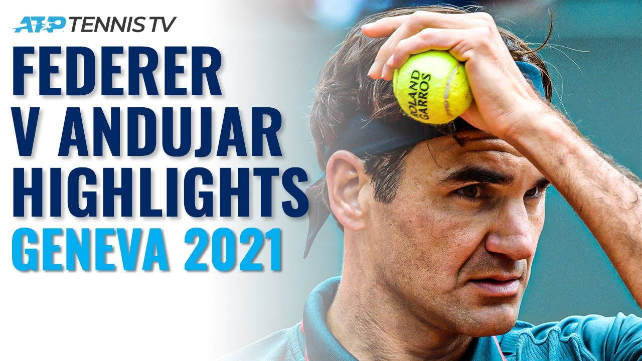 Roger Federer vs Pablo Andujar Highlights | Geneva 2021
