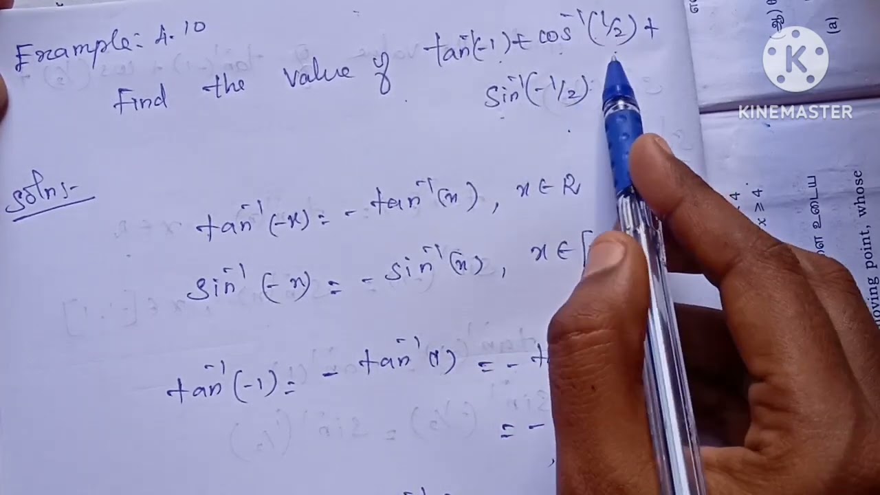 12th Maths-Chapter:4-Example:4.10