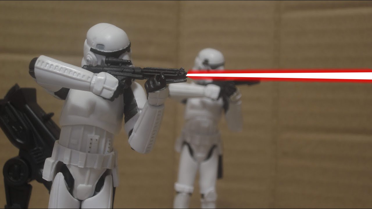 Star Wars Stop Motion: Preventative Measures