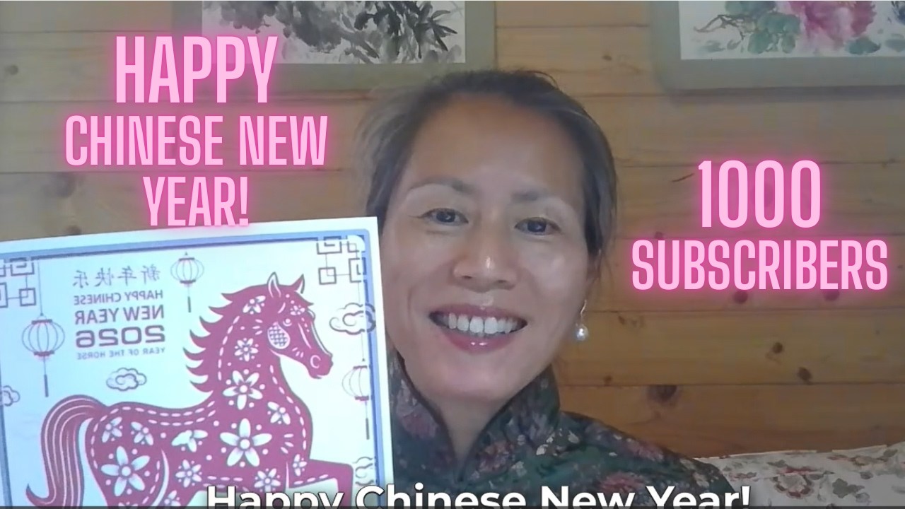 Chinese New Year Fire Horse Meaning + Thank You for 1,000 Subscribers