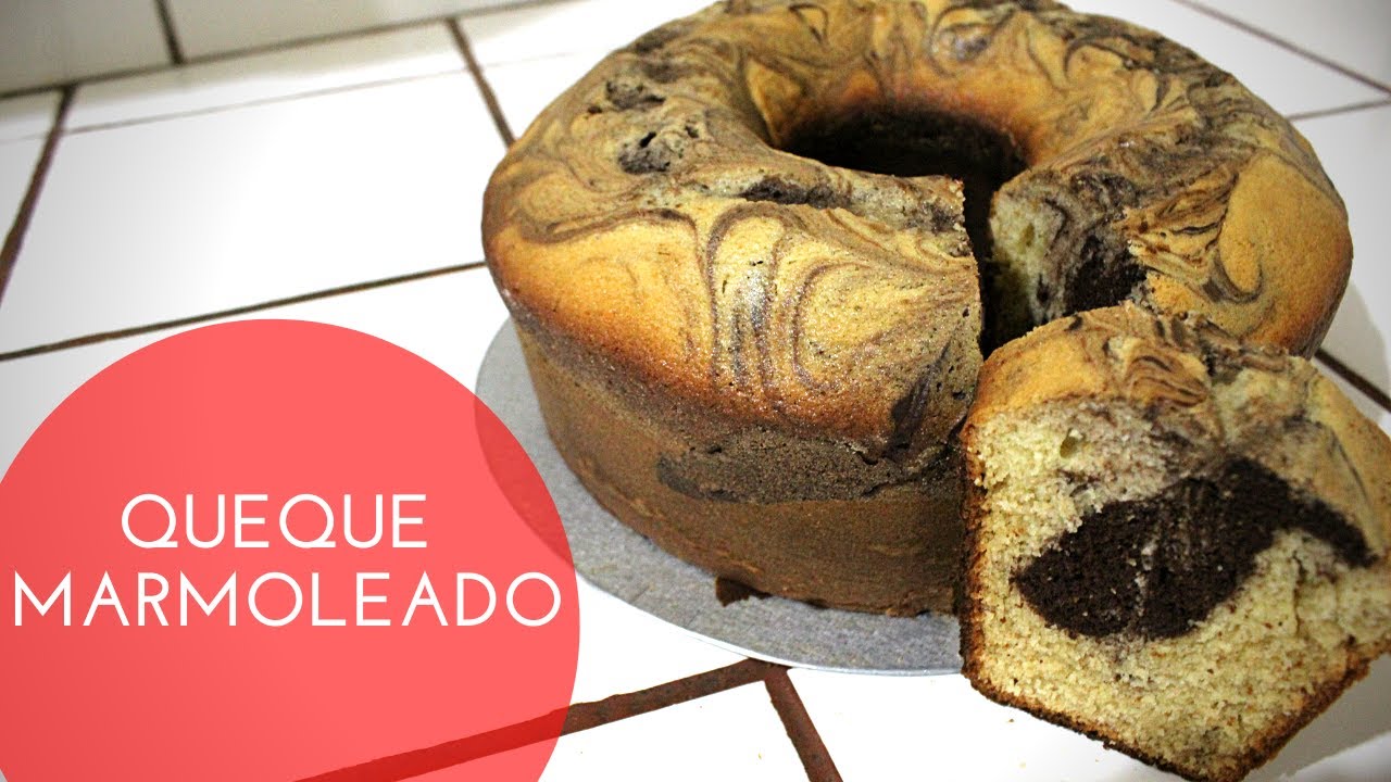 COMO PREPARAR QUEQUE MARMOLEADO (KEKE MARMOLEADO)