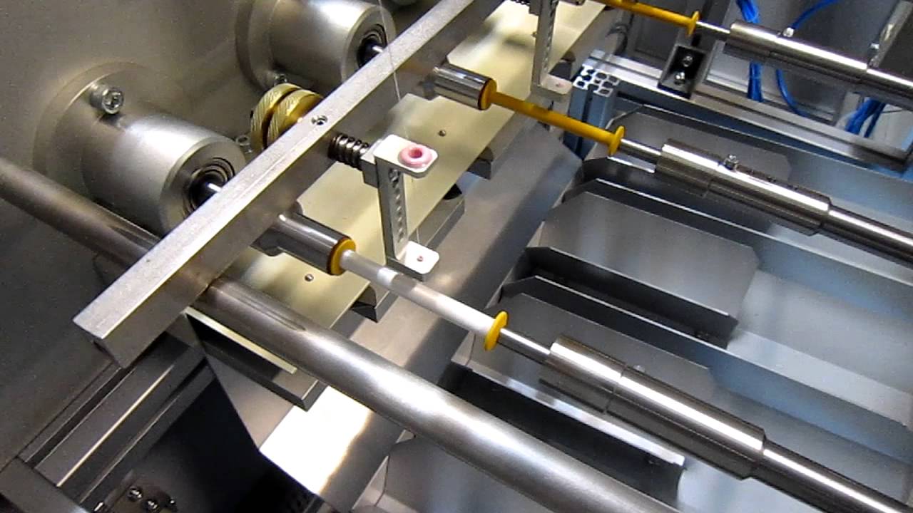CEZOMA  4-spindle quill winder.MOV