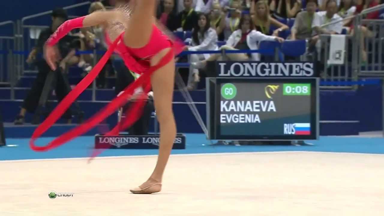 Evgenia Kanaeva Ribbon Final 2009 World Championships (HD)