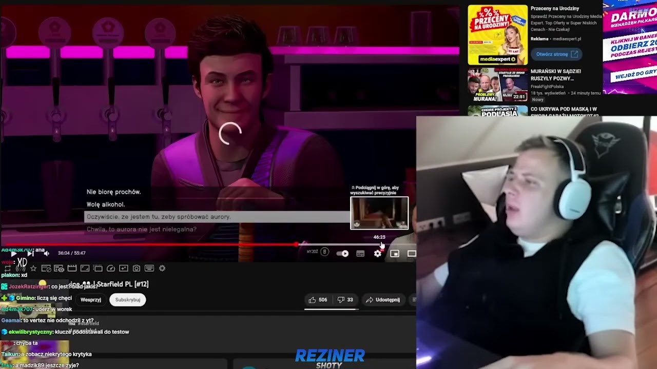 REUPLOAD | Reziner SHOTY -  NITRO O RICHZONE W OBECNYCH CZASACH ｜ GAMING NA YOUTUBIE