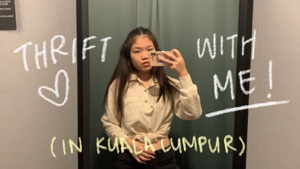 thrift with me! (in kl)✨💫 jalan jalan japan + okgo store!