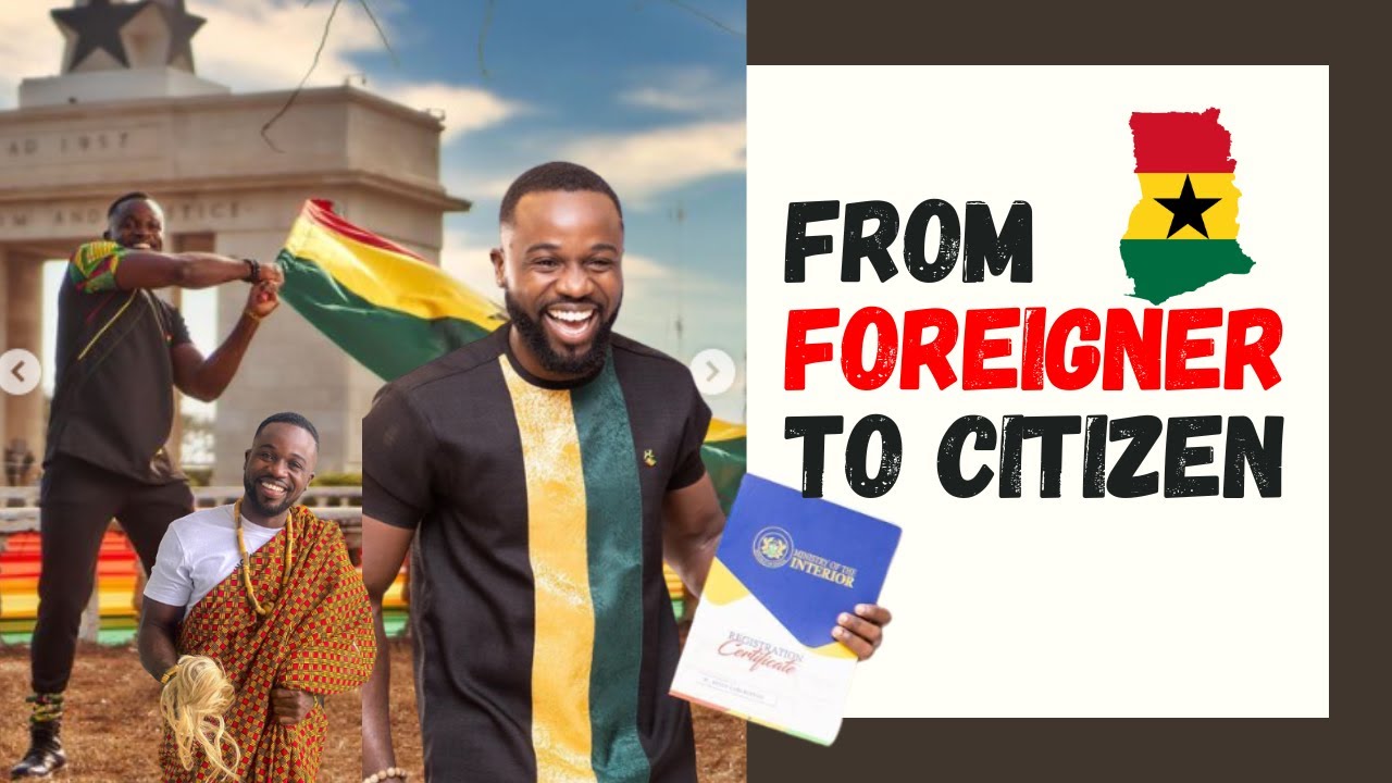 How he became a Ghanaian citizen 2 years after moving to Ghana  from Jamaica|| Living In Ghana