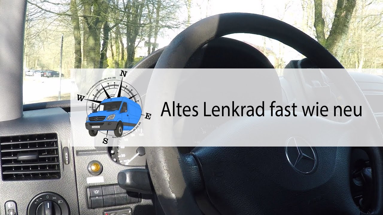 ✨Lenkrad reparieren, Kunststofflenkrad aufbessern, Leder-Lenkrad-Reparatur Kit, Lenkrad aufwerten✨
