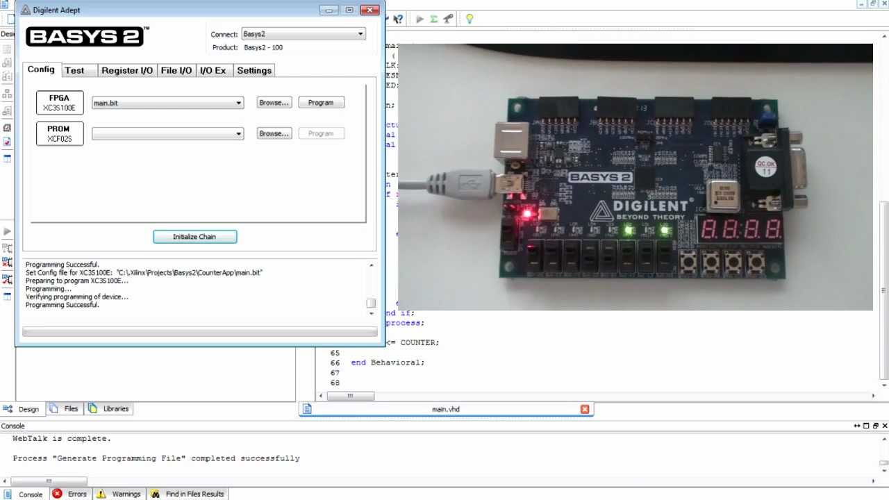 FPGA Xilinx VHDL Video Tutorial
