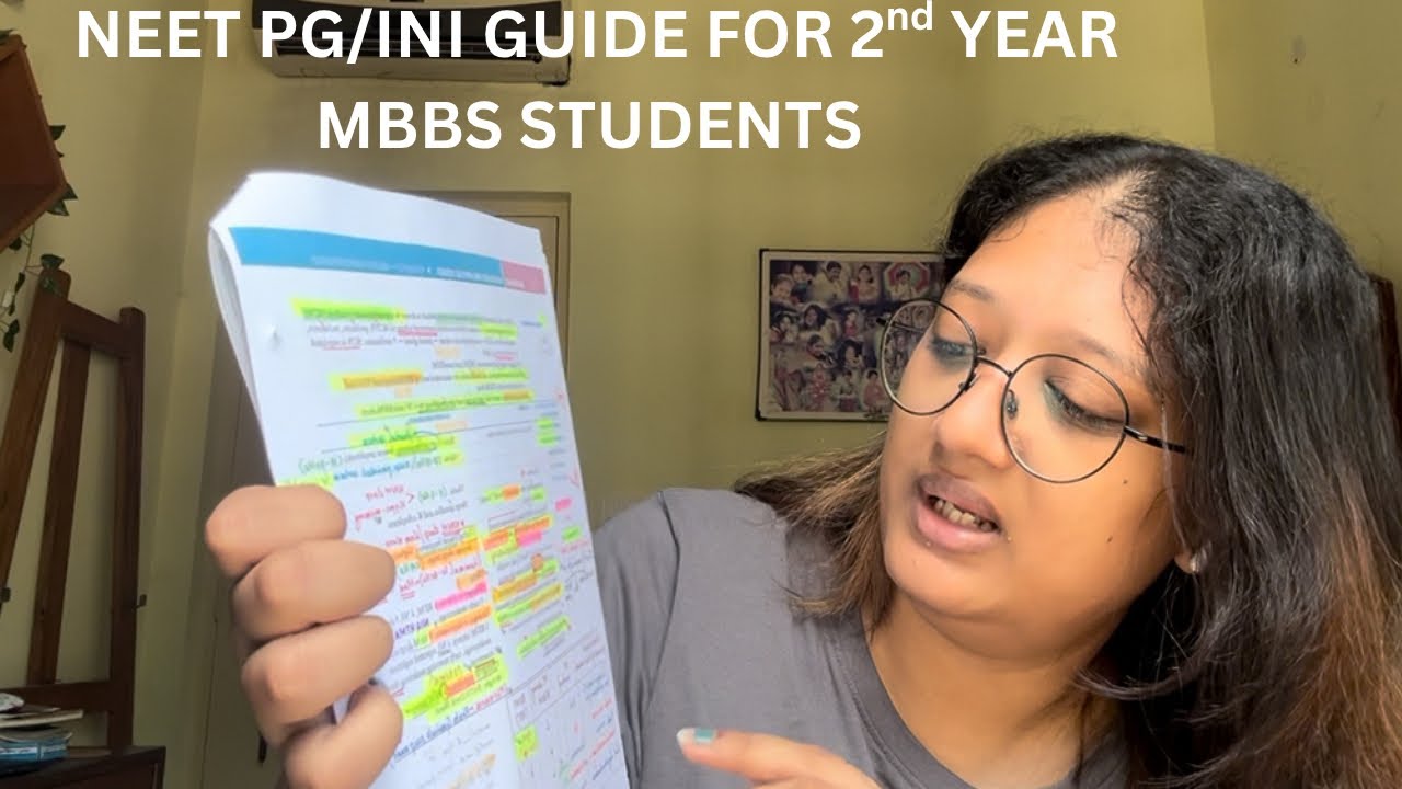 How to prepare for NEET PG/INI as a 2nd year MBBS student 